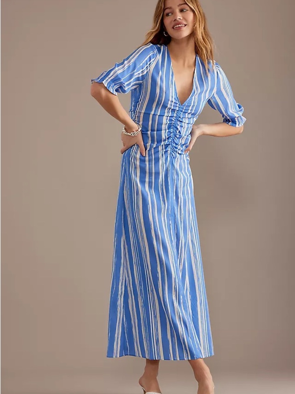 Baum and Pferdgarten Anna Striped Dress